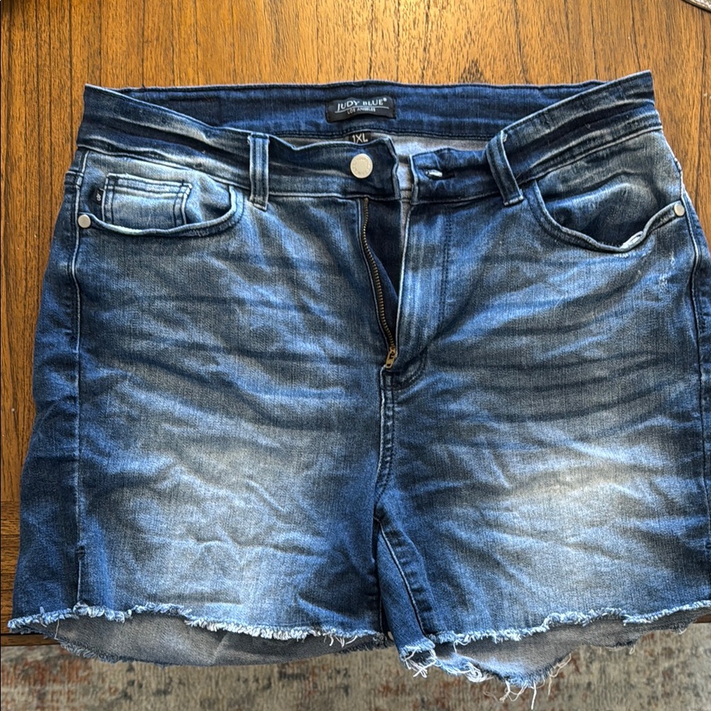 Blue Denim Women's Shorts